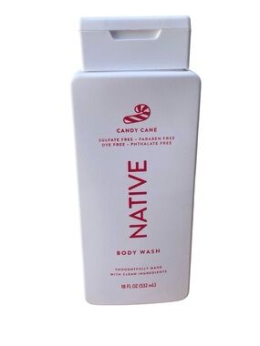 Native Candy Cane Body Wash 18oz